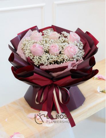 Amaryllis - Blush pink Roses